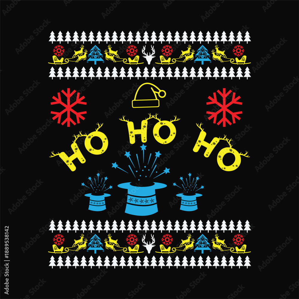 Fototapeta premium Ho ho ho