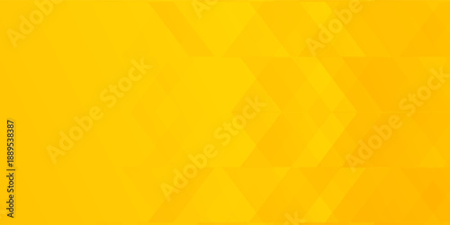 Bright Yellow Geometric Background With Triangles For Design, Advertising, And Web Use