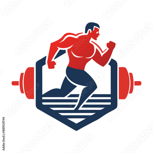 Gym or fitness logo
