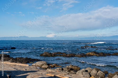 Wallpaper Mural Pacific Ocean Swells and Rugged Rock Formations Torontodigital.ca