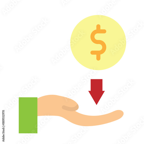 Loan Repayment Vector Icon Design