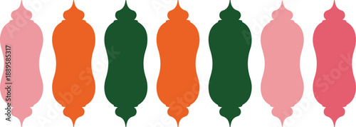 Decorative vector pattern for branding, packaging and interiors