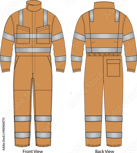 fashion coverall royalty free  vector stock, mock up, fashion designer, design, 