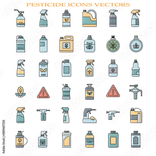 Pesticide Spraying, Agricultural Pesticide Application, Crop Protection with Pesticide
