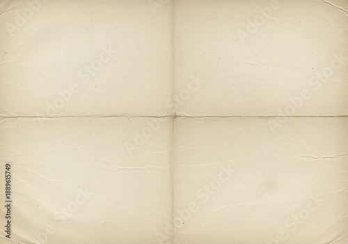 Old paper texture with creases and folds