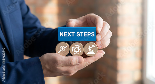 NEXT STEP. Next Steps Business Progress Development Career new Concept.new concept
