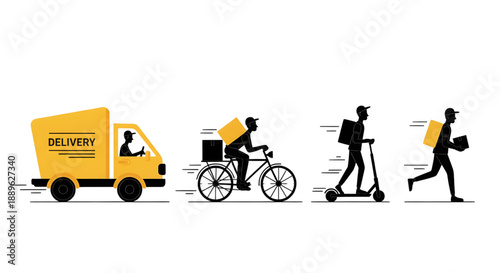 Delivery transport methods