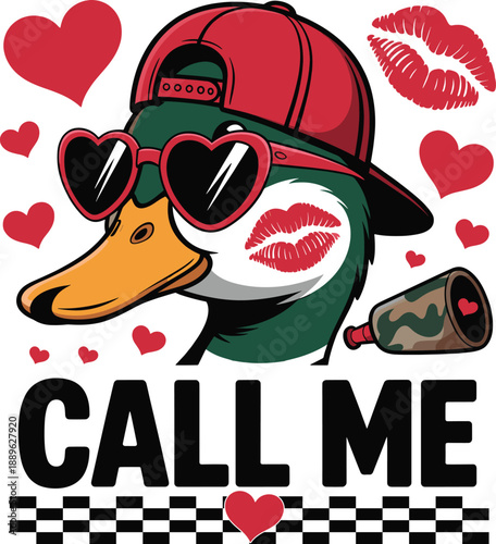 boys Valentines png | valentines Duck hunting sublimation | kid valentines png sublimation Valentine design for hunter, call me png