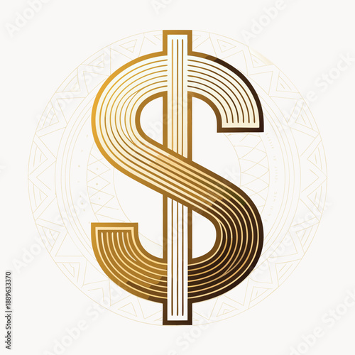 golden dollar symbol