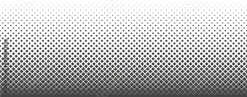Minimal Geometric Halftone Diamond Grid Vector Background