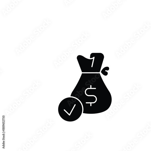 dollar money bag approved.