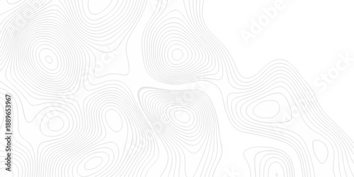 Modern location discovery vector topo map design White background with topographic world grid wave Topographic map geographic line texture.