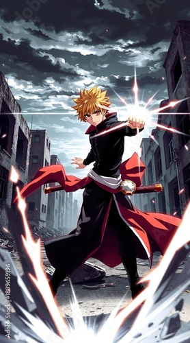 Wallpaper Mural The anime hero Torontodigital.ca