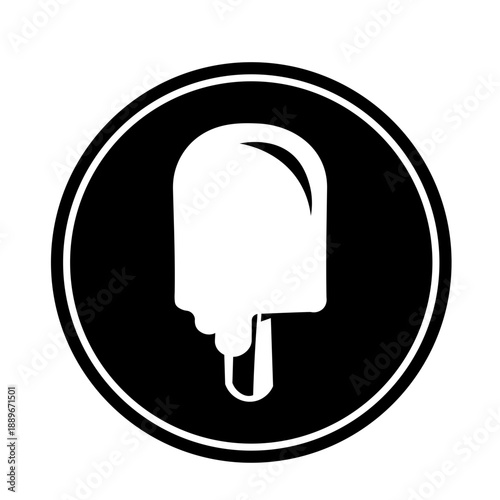 Icon feel with summer time and white background