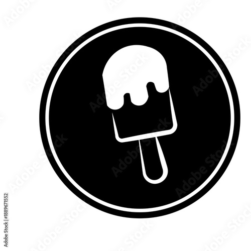 Icon feel with summer time and white background