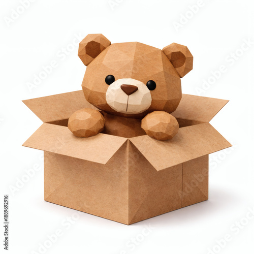 Playful Paper Teddy Bear: A...