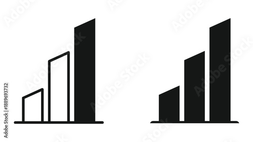 Comparing data trends through bar graphs