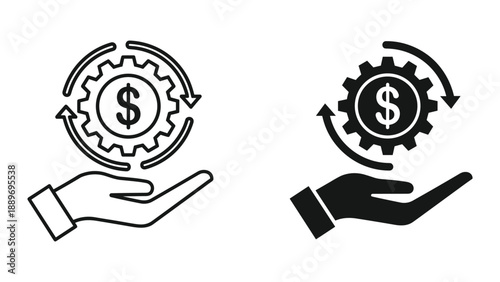 Financial transaction and investment concept