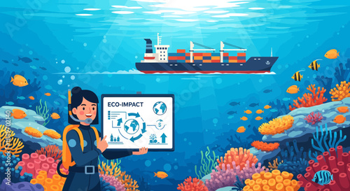 Eco Impact of Shipping on Marine Life and Environment