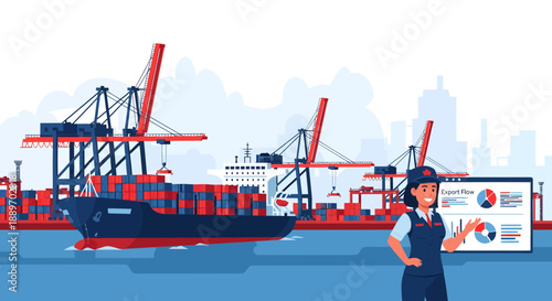 Industrial Port Operations and Logistics Management