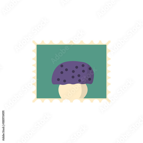 Vintage Nature Postage Stamp