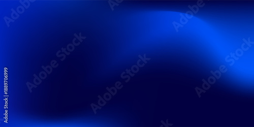 Abstract deep dark underwater background. Deep blue ocean gradient wallpaper. Blur sea backdrop for presentation, brochure, poster, banner, flyer. Night sky and deep water surface. Vector