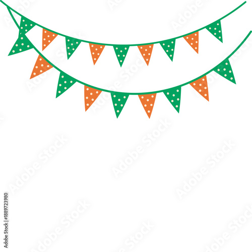 St. Patrick's Day Flag Decoration