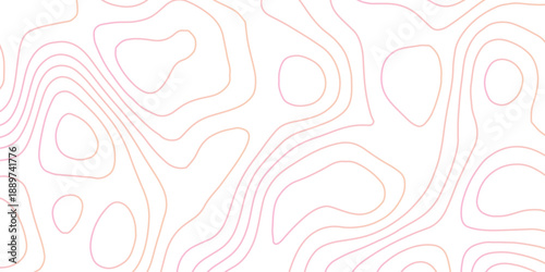 Abstract design with seamless pattern with lines topographic map. geographic mountain relief. colorful contours topography stylized height of the lines. geographic contour map paper texture.