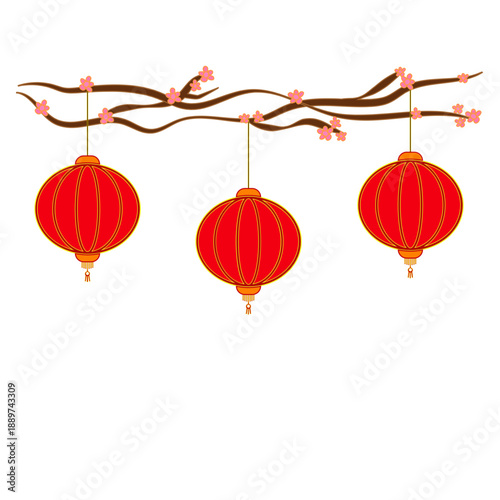 chinese new year lanterns