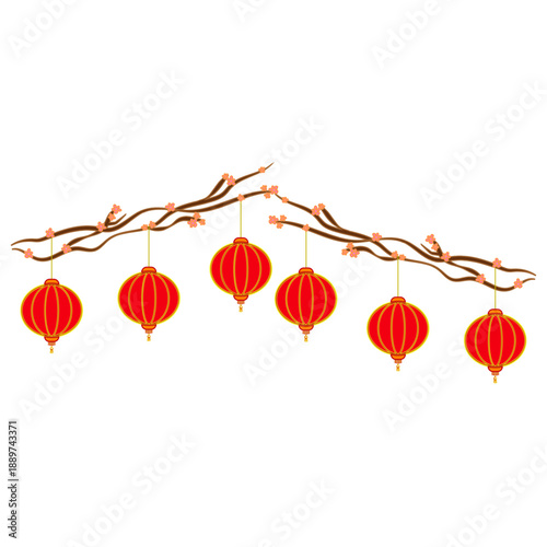 chinese red lanterns