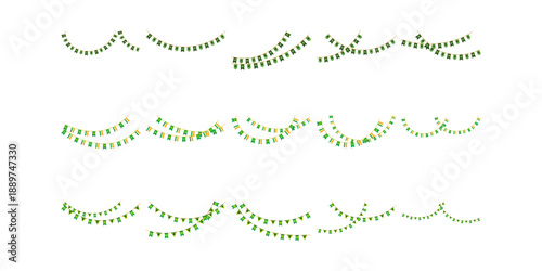 St. Patrick's Day Flag Decoration