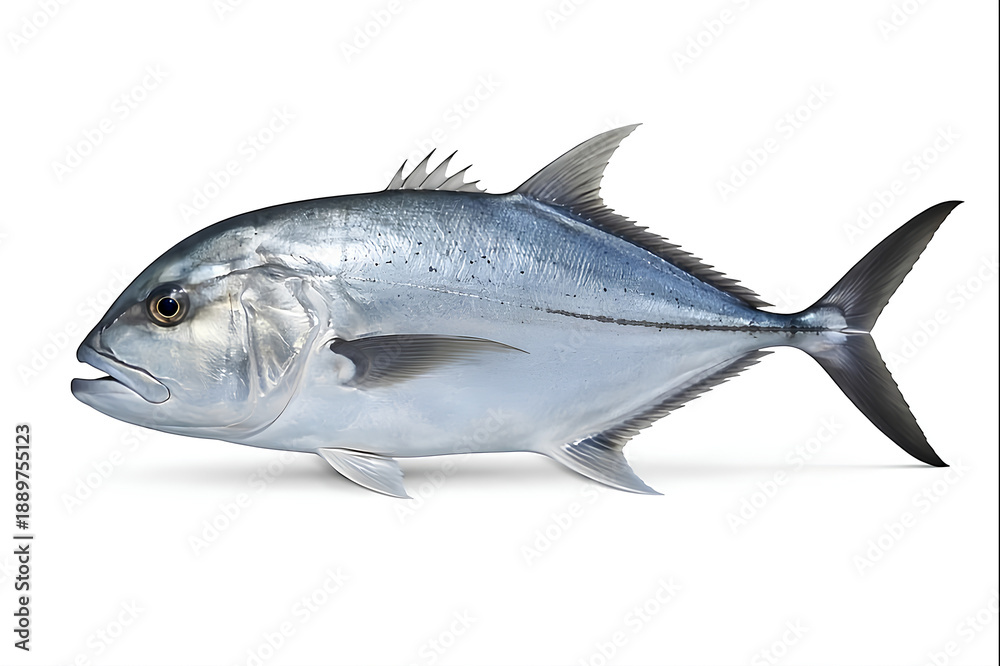 Fototapeta premium fish on white background