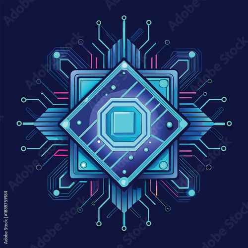 A solid dark navy blue background fills the entire frame presenting a simple and uniform color field high quality professional detailed