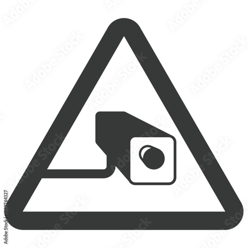No camera vector icon stock illustration