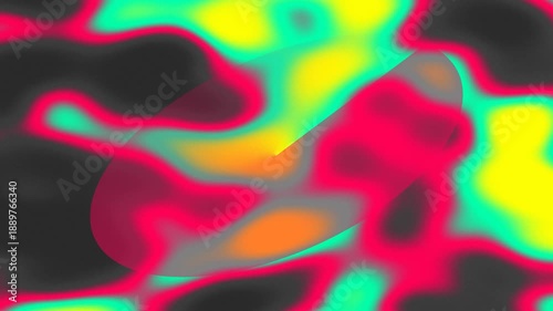 Abstract Blurry Background with Vibrant Colors and Smooth Gradient Texture