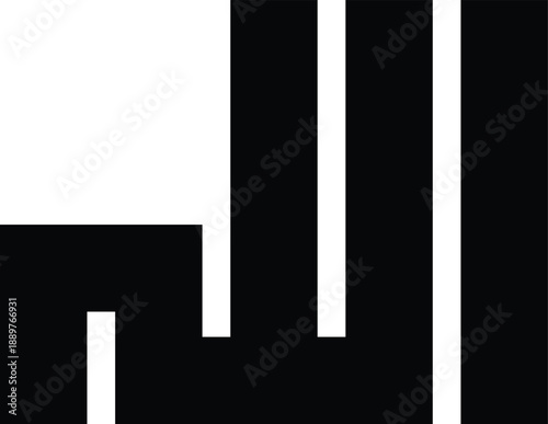 Allah name square kufic Arabic calligraphy in bold Islamic geometric typography