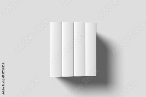 Spine Book Blank Mockup