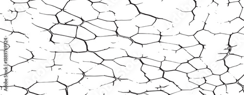 Cracked concrete wall covered texture .dust distress grainy grungy effect, Abstract background of grunge white, black damaged rusty crack and scratch wall texture design design vector illustration.