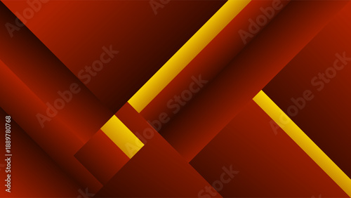 Modern Abstract Background Minimalist Diagonal Line Geometric Shapes Red Orange Gradient Colorful Design Vector. Good for Website Banners, Corporate Presentations, Branding, Posters, Social Media