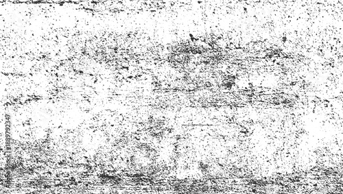 Wallpaper Mural Black speckles and rough textured lines on a white background grunge abstract Torontodigital.ca
