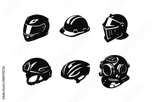 Collection of Safety Helmets