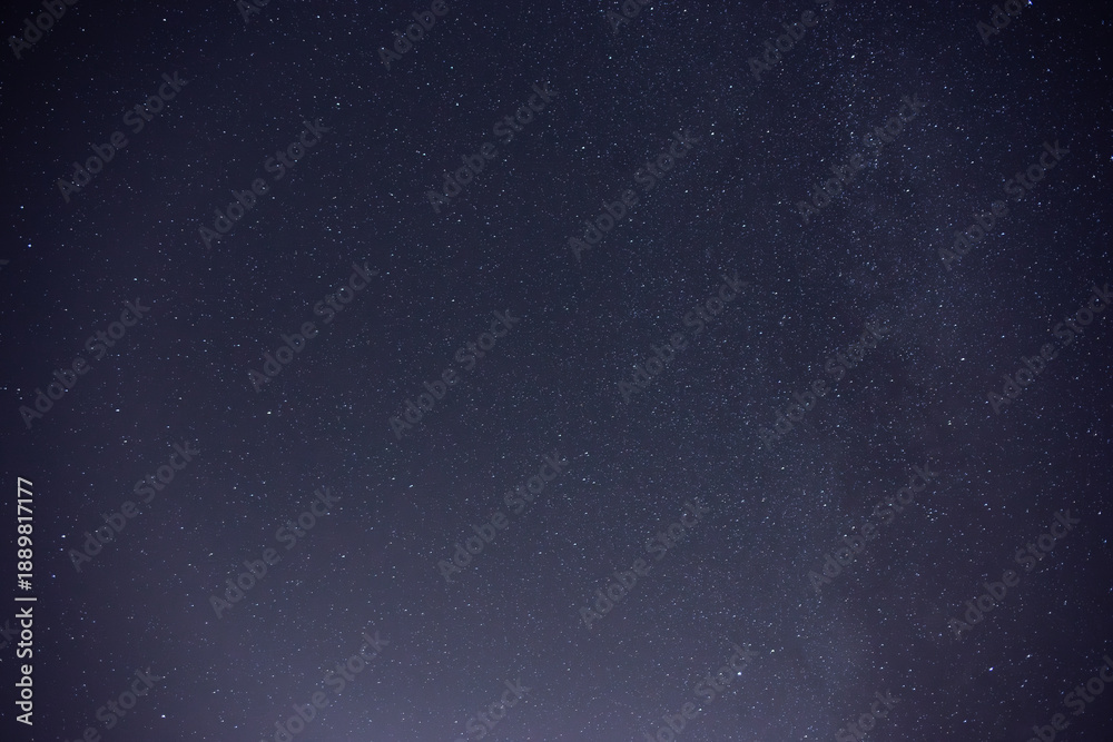 Fototapeta premium Dark Night Sky with Stars
