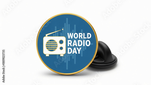 A 3d round web icon design featuring a high quality speed limit sign and no parking symbol as a vector illustration label for an internet business service website concept