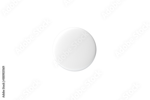 Pin Badge Blank Mockup