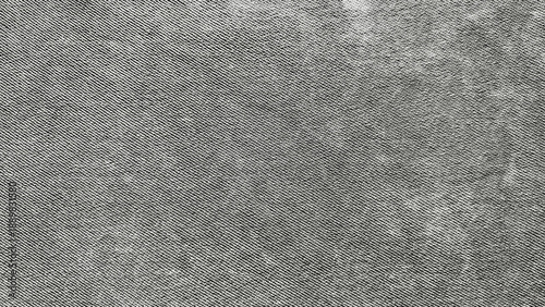 Fotografía blue denim texture faded diagonal twill weave macro rugged fabric closeup