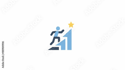 Person Running Up Number One Ranking.