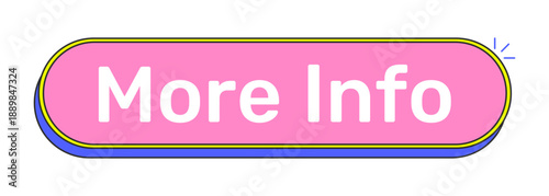 Get started rounded pink cartoon UI button. Onboarding tool. Initiation launching feature. User begin. First step. Clickable call-to-action. Flat vector illustration. Cute design. Rubik font used