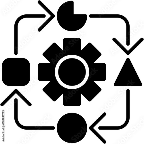 Adaptability cycle with gear