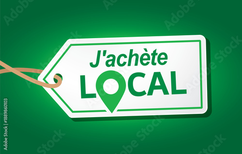 ACHETE LOCAL ETIQUETTE