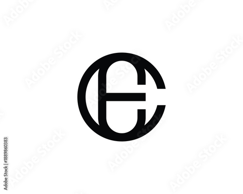 Free Download EC CE Logo Design - GFXLoad